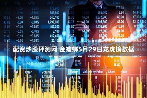 配资炒股评测网 金螳螂5月29日龙虎榜数据